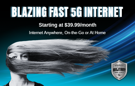 5G Internet Hotspot 5G Internet Hotspot | UMAXX.TV
